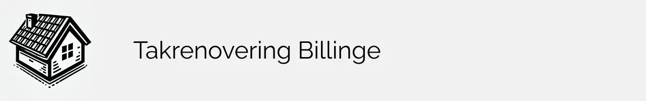 Takrenovering Billinge