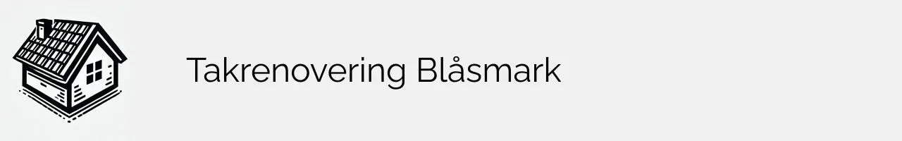 Takrenovering Blåsmark