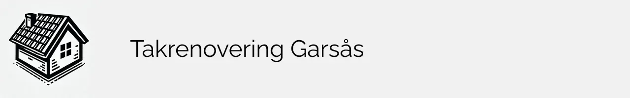 Takrenovering Garsås